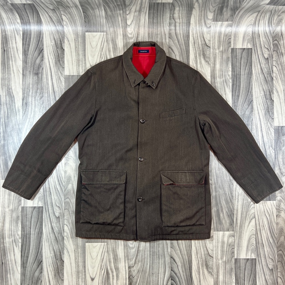 Ermenegildo Zegna Reversible Coat Jacket Twin DdM XL